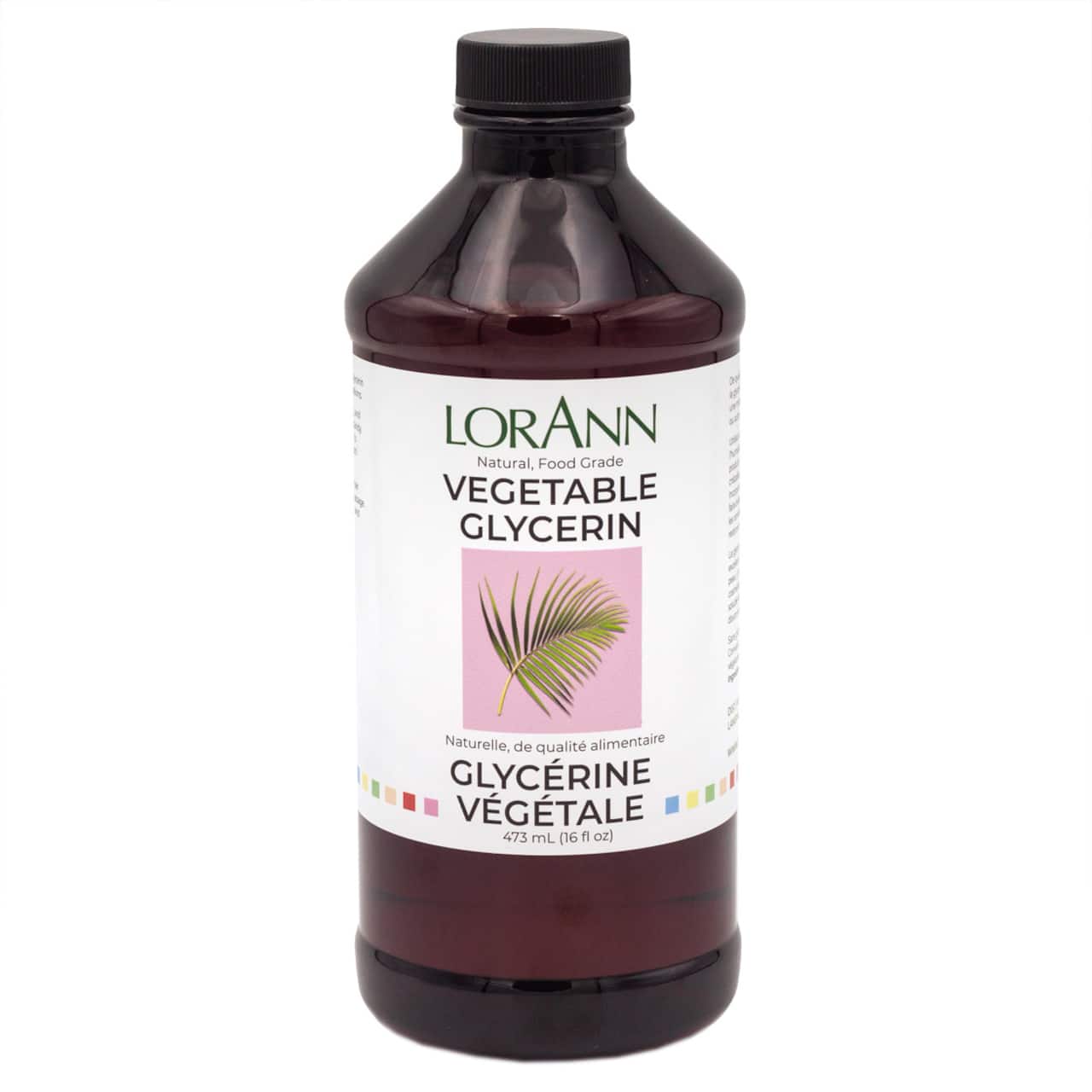 Glycérine végétale de qualité alimentaire de LorAnn, 473 ml